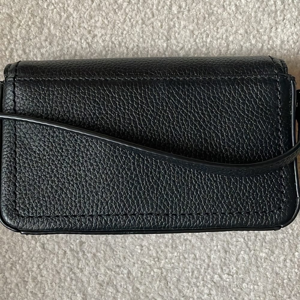 Marc Jacobs Black Crossbody Bag with Gold Accents - Picture 4 of 5